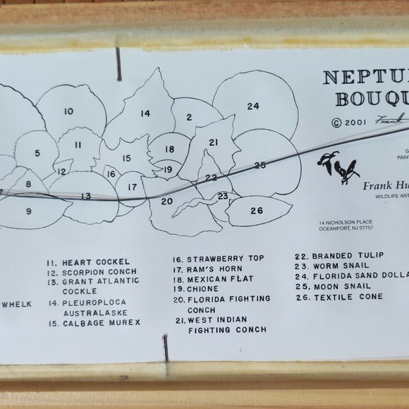 Frank Hulick Golden Hill Wildlife Seashell Paintings Graphics Prints 2001 Signed - Picture 5 of 10